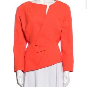 THIERRY MUGLER  Women's Orange Blazer
